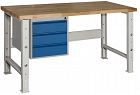 Dílenské stoly stavitelné 150 cm, hloubka 70 cm