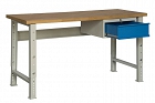 Dílenské stoly stavitelné 200 cm, hloubka 70 cm
