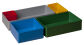 Plastová krabička 45 x 108 x 216 mm - balení 153 ks - 3